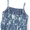 image:imagePlus Size Cocktail Dresses  Velvet Party Summer Formal Wedding Guest Sleeveless Spaghetti Strap Floral Midi DressBlue Floral