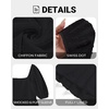 image:imagePlus Size Graduation Dress  Summer Swiss Dot Sweetheart Neckline Short Sundress Puff Sleeve Cute Flowy Chiffon DressesBlack Short Sleeve