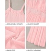 image:imagePlus Size Summer Dresses  Boho Maxi Sundress with Pockets Spaghetti Strap Long Casual Sun Dress for Vacation and BeachPink