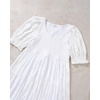 image:imagePlus Size Wedding Guest Dress  V Neck Floral Smocked Puff Sleeve Summer Fall A Line Tiered Flowy Midi Dresses 2025White