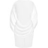 image:imageTalisea Plus Size Wedding Guest Dress  Women Chiffon Cape Semi Formal Cocktail Party Bodycon DressesWhite