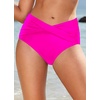 image:imageTalisea Women Full Coverage Bikini Bottom  V Cut Bathing Suit Bottoms Mid Waist Twist Front Swimsuit Bottom Swimwear 2025Hot Pink