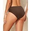 image:imageTalisea Women Full Coverage Bikini Bottoms  Mid Rise Bathing Suit Ruched Swim Bottom Swimsuit SwimwearBrown