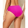 image:imageTalisea Women Full Coverage Bikini Bottoms  Mid Rise Bathing Suit Ruched Swim Bottom Swimsuit SwimwearPink