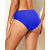 image:imageTalisea Women Full Coverage Bikini Bottoms  Mid Rise Bathing Suit Ruched Swim Bottom Swimsuit SwimwearRoyal Blue