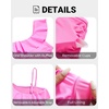 image:imageTalisea Women One Piece Cutout Swimsuits  One Shoulder Ruffle Cut Out Bathing Suit Swimwear Monokini 2025Pink
