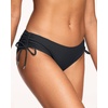 image:imageTalisea Womens Low Rise Bikini Bottoms  Side Tie Bathing Suit Swim Bottom Ruched Swimsuits SwimwearBlack