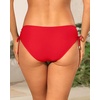 image:imageTalisea Womens Low Rise Bikini Bottoms  Side Tie Bathing Suit Swim Bottom Ruched Swimsuits SwimwearRed