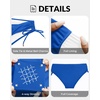 image:imageTalisea Womens Low Rise Bikini Bottoms  Side Tie Bathing Suit Swim Bottom Ruched Swimsuits SwimwearRoyal Blue