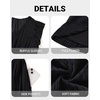 image:imageTalisea Womens Plus Size Summer Dress  Casual VNeck Flutter Sleeves ALine Short Sun Dress with Pockets for Beach VacationBlack