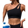 image:imageTalisea Women One Shoulder Bikini Top  Keyhole Swim Tops Only Padded Swimsuit Bra 2025 Bathing SuitBlack