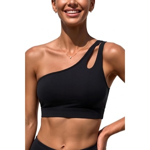 image:imageTalisea Women One Shoulder Bikini Top  Keyhole Swim Tops Only Padded Swimsuit Bra 2025 Bathing SuitBlack