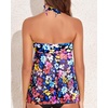 image:imageTalisea Women Bandeau Tankini Top Only Mesh Strapless Swimsuits Top Halter Flyaway Bathing Suits No BottomColorful Flowers