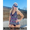 image:imageTalisea Women Bandeau Tankini Top Only Mesh Strapless Swimsuits Top Halter Flyaway Bathing Suits No BottomRacerback Tribal