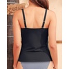 image:imageTankini Swim Top Only  Tummy Control Bathing Suit Top Modest Swimsuit Top No BottomBlack