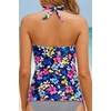 image:imageWomen Tankini Bathing Suit Top  Halter Swim Tops Only Tummy Control No Bottom SwimwearColorful Floral