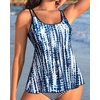 image:imageWomens Flowy Tankini Tops Only  Modest Bathing Suit Loose Fit Swimsuit Swim Tops No Bottom 2025 Available in PlusBlue Tie Dye