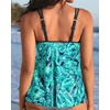 image:imageWomens Flowy Tankini Tops Only  Modest Bathing Suit Loose Fit Swimsuit Swim Tops No Bottom 2025 Available in PlusGreen Paisley