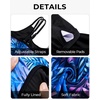 image:imagePlus Size Tankini with Shorts  Women Two Piece Swimsuits Bathing Suit Scoop Neck Flowy Swimwear 2025Blue Purple Leaves
