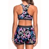 image:imageTalisea 3 Piece Tankini Swimsuits Women  Athletic Swim Tank Top with Bra and Boyshorts Bathing Suits Modest Swimwear 2026Pink Floral