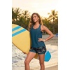 image:imageTalisea 3 Piece Tankini Swimsuits Women  Athletic Swim Tank Top with Bra and Boyshorts Bathing Suits Modest Swimwear 2026Teal and Floral