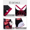 image:imageTalisea 3 Piece Tankini with Shorts  Modest Swimsuit Tummy Control Bathing Suits Athletic Sports Swimwear with PocketsRed Floral
