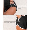 image:imageTalisea Women 2 Piece Tankini Swimsuit with Pockets Boy Shorts Modest Bathing Suit Tummy Control Tank TopBlack