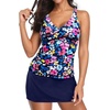 image:imageTalisea Womens Tankini Bathing Suits with Skirt Two Piece Tummy Control Swimsuits Ladies SwimwearColorful Floral