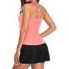 image:imageTalisea Womens Tankini Bathing Suits with Skirt Two Piece Tummy Control Swimsuits Ladies SwimwearPink