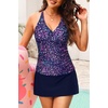 image:imageTalisea Womens Tankini Bathing Suits with Skirt Two Piece Tummy Control Swimsuits Ladies SwimwearStar Whole Sky