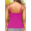 image:imageTalisea Womens Tankini Top Only Tummy Control Bathing Suits Top U Neck Swimwear Tops No BottomPurple