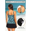 image:imageTalisea Womens Two Piece Tankini Bathing Suits with Skirt Tummy Control Swimsuits Ladies SwimwearBlue Paisley