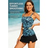 image:imageTalisea Womens Two Piece Tankini Bathing Suits with Skirt Tummy Control Swimsuits Ladies SwimwearBlue Paisley