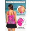 image:imageTalisea Womens Two Piece Tankini Bathing Suits with Skirt Tummy Control Swimsuits Ladies SwimwearPink Flower
