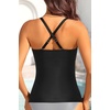 image:imageTalisea Womens Underwire Tummy Control Swimsuit Top with Push Up  No Bottom IncludedBlack