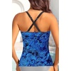 image:imageTalisea Womens Underwire Tummy Control Swimsuit Top with Push Up  No Bottom IncludedBlue Paisley
