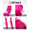 image:imageTankini Tops for Women Swimwear  Tummy Control Bathing Suit Swim Ruffle Swimsuits Top No Bottom 2025Hot Pink