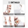 image:imageTankini Tops for Women Swimwear  Tummy Control Bathing Suit Swim Ruffle Swimsuits Top No Bottom 2025Orange Flower