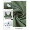 image:imageTalisea Tankini Bathing Suits with Skirt  Womens Two Piece Swimsuits with Pockets Tummy Control Modest Swimwear 2026Green Palm Tree