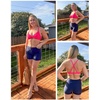 image:imageTalisea Womens High Waisted Swim Shorts  3 Bathing Suit Bottoms Boyshorts Swimsuits Board Shorts with Liner 2025Navy Blue
