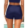 image:imageTalisea Womens High Waisted Swim Shorts  3 Bathing Suit Bottoms Boyshorts Swimsuits Board Shorts with Liner 2025Navy Blue