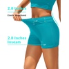 image:imageTalisea Womens High Waisted Swim Shorts  3 Bathing Suit Bottoms Boyshorts Swimsuits Board Shorts with Liner 2025Turquoise