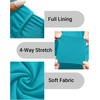 image:imageTalisea Womens High Waisted Swim Shorts  3 Bathing Suit Bottoms Boyshorts Swimsuits Board Shorts with Liner 2025Turquoise