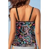 image:imageWomens Tankini Tops Only  Modest Swimsuit VWired Swim Top Swimwear Tummy Control Bathing Suit No Bottom 2025Colorful Paisley