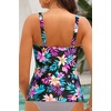 image:imageWomens Underwire Tankini Top Only  Tummy Control Bathing Suit Top No Bottom 2025Colorful Floral