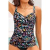image:imageWomens Underwire Tankini Top Only  Tummy Control Bathing Suit Top No Bottom 2025Colorful Paisley