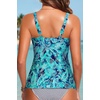 image:imageWomens Underwire Tankini Top Only  Tummy Control Bathing Suit Top No Bottom 2025Green Paisley