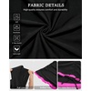 image:imageTalisea Womens Tankini Swimsuits with Skirt  Two Piece Bathing Suits VWire Tummy Control Drawstring SwimwearBlack and Pink