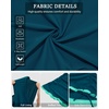image:imageTalisea Womens Tankini Swimsuits with Skirt  Two Piece Bathing Suits VWire Tummy Control Drawstring SwimwearTeal and Green