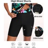 image:imageTalisea Womens Tankini with Shorts  Two Piece Swimsuit with 2 Pockets 7 Long BoyLeg Shorts Blouson Athletic Bathing SuitGreen Leaves